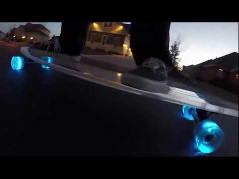 Clear LED Ghost Board Skateboards