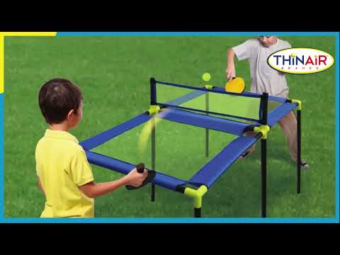 Portable Trampoline Ping Pong Table Tennis Game for Indoor or Outdoor Use