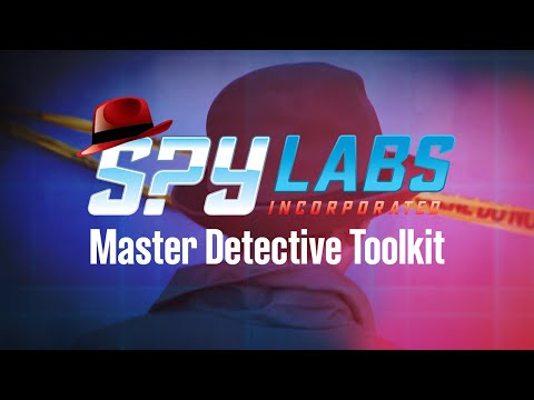 Spy Labs Master Detective Toolkit V2 Forensic Science Kit