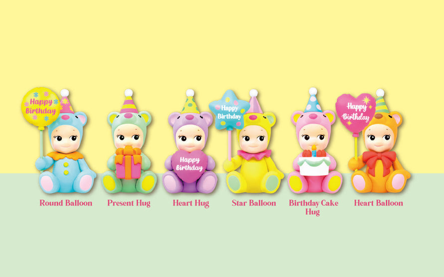 Sonny Angel Birthday Gift Bear Series Mini Figures