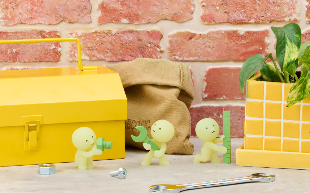 Smiski Construction Series Collectible Blind Box Figure