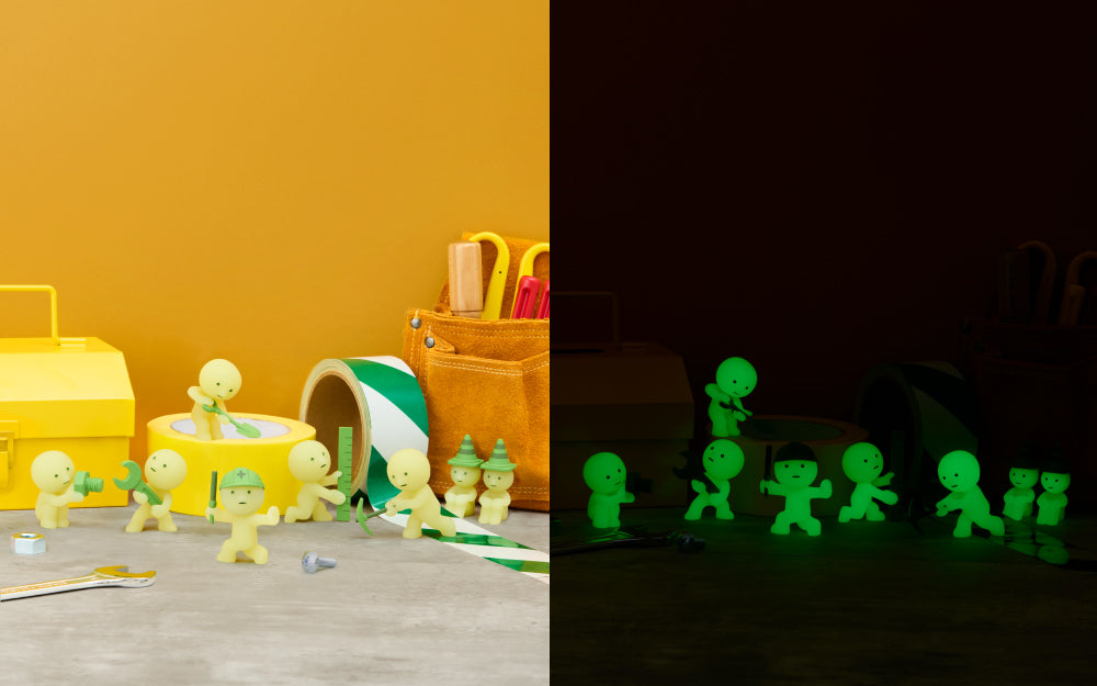 Smiski Construction Series Collectible Blind Box Figure