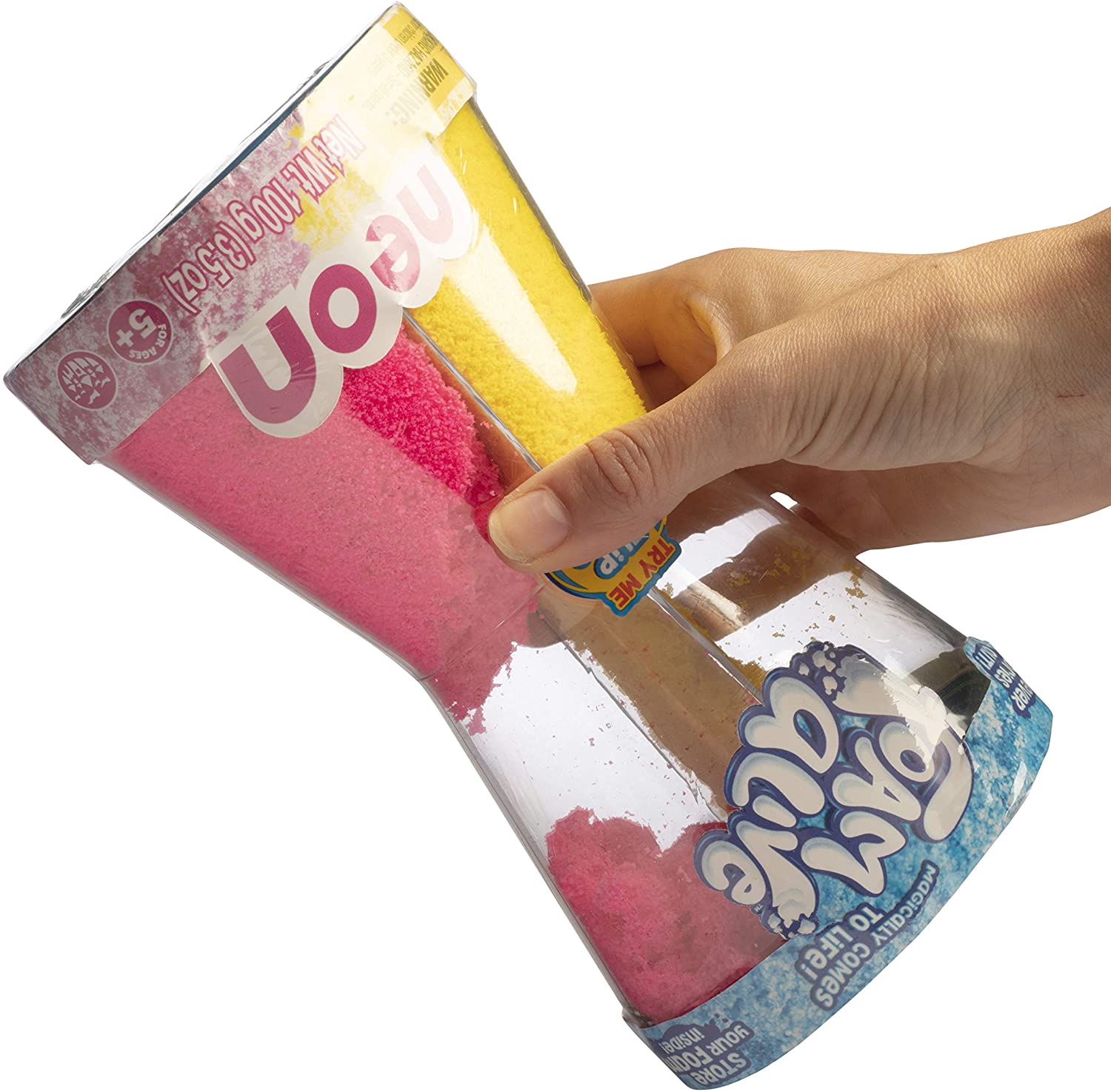 Foam Alive Neon Hourglass