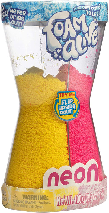 Foam Alive Neon Hourglass