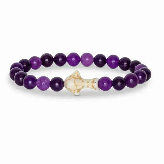 Whale Shark Purple Bracelet