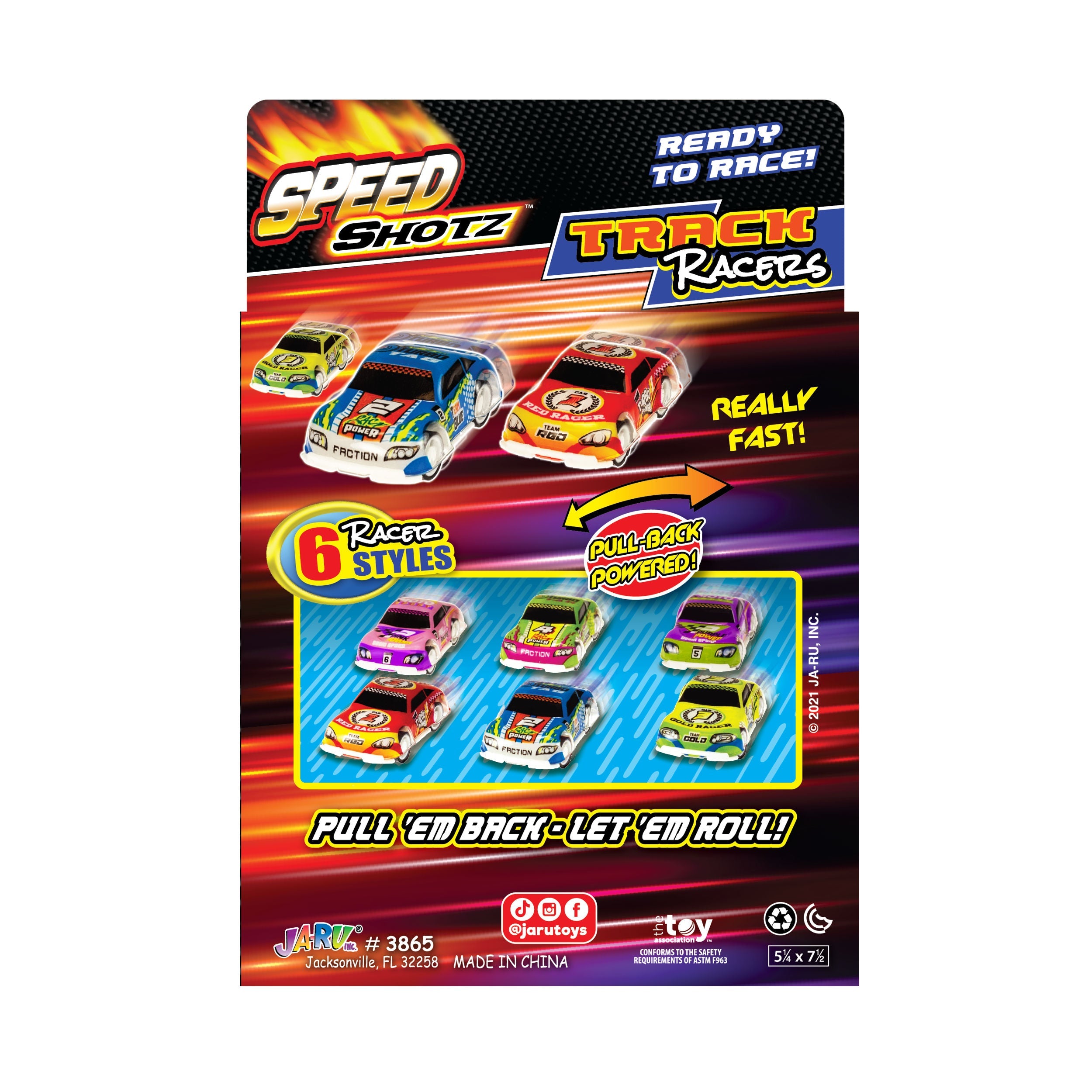 Mini Track Racers Cars
