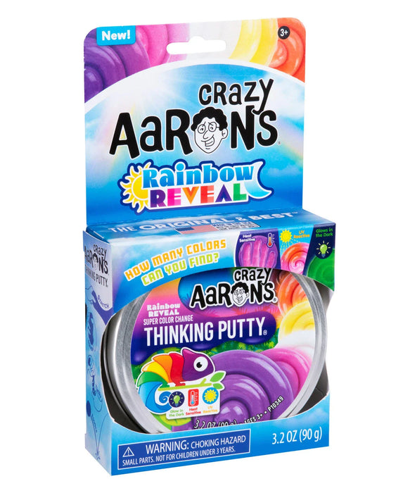 Crazy Aaron Rainbow Reveal Thinking Putty