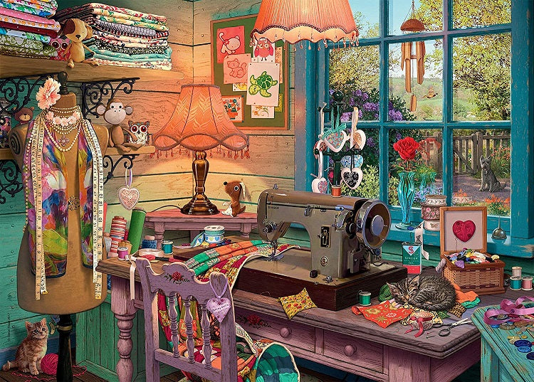 Ravensburger The Sewing Shed 1000 Piece Puzzle