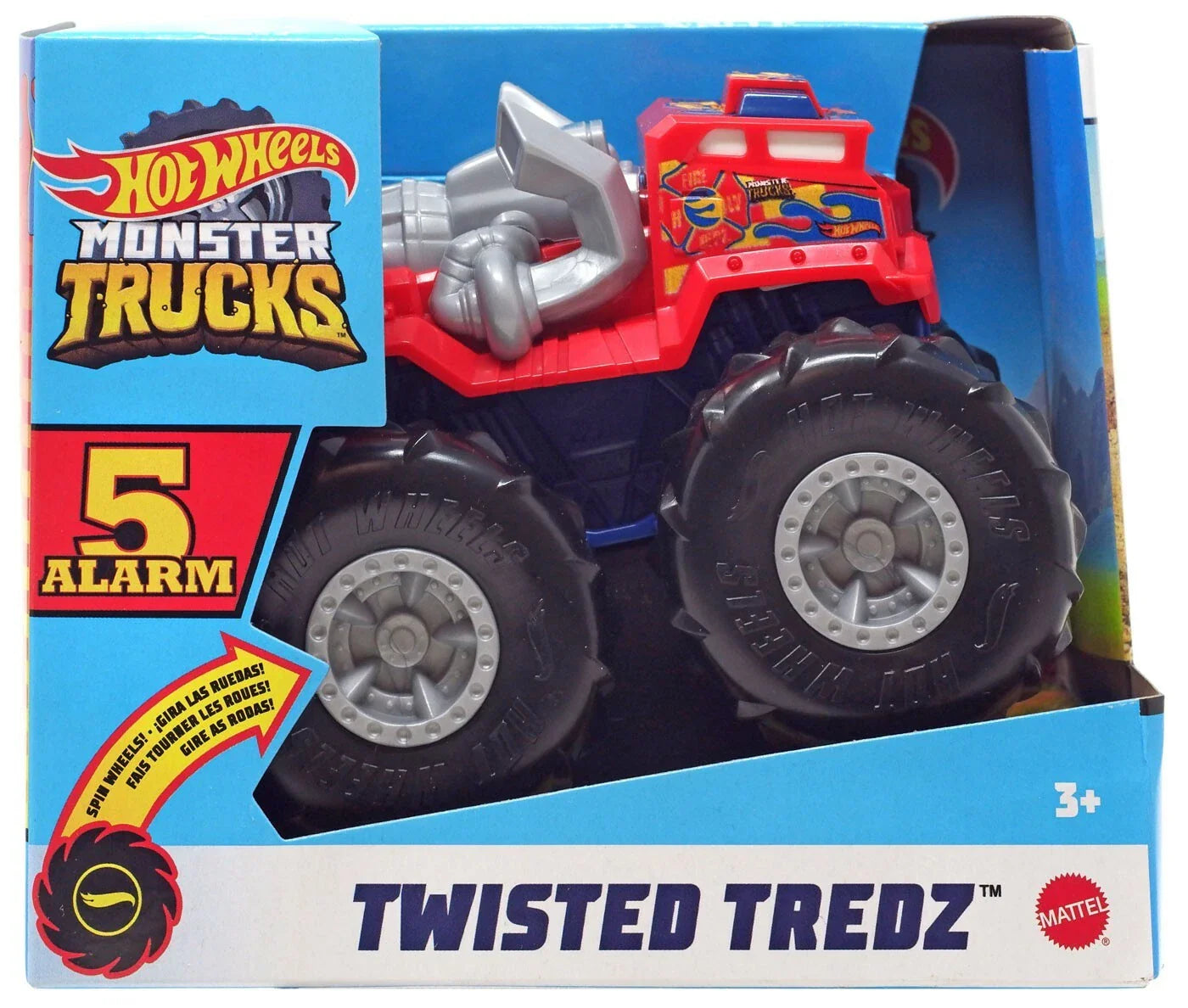 Hot Wheels Monster Truck Twisted Tredz