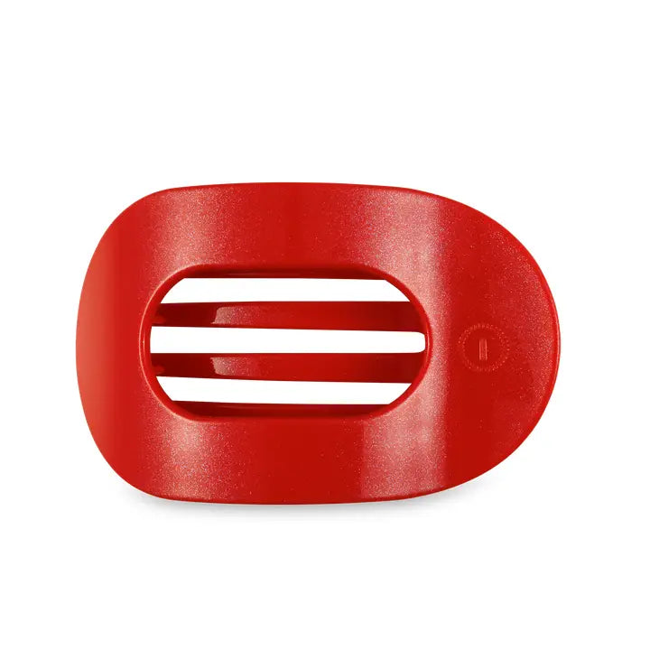 Rudolph Red Medium Flat Hair Clip