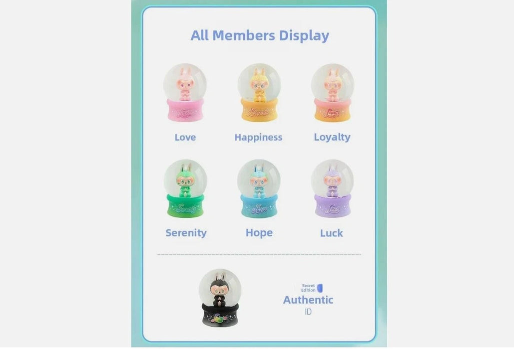 Labubu The Monsters Big into Energy Crystal Ball Mystery Blind Box