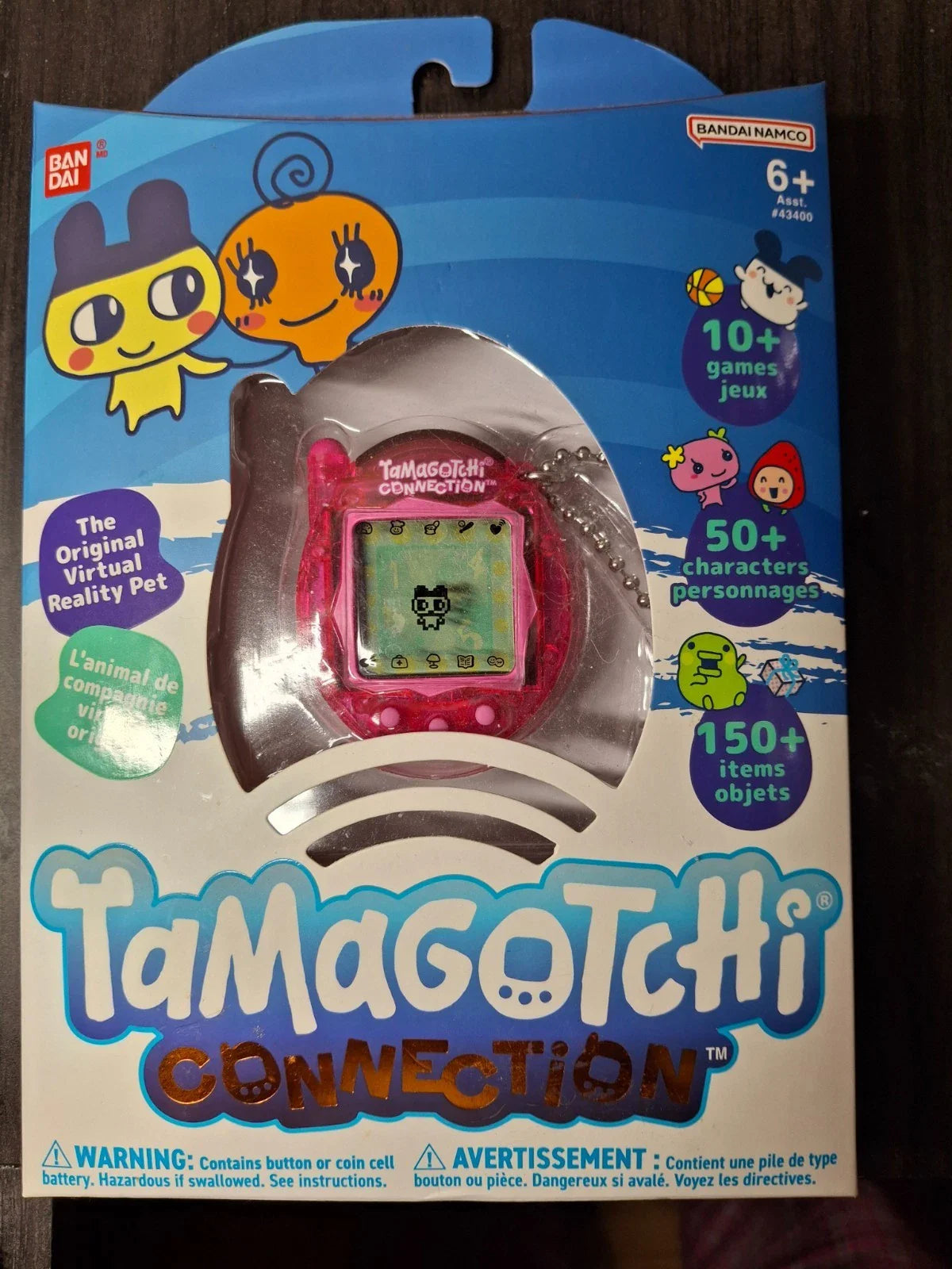 Bandai Tamagotchi Connection Virtual Pet PDQ Assortment 6-Pack Retro Toy