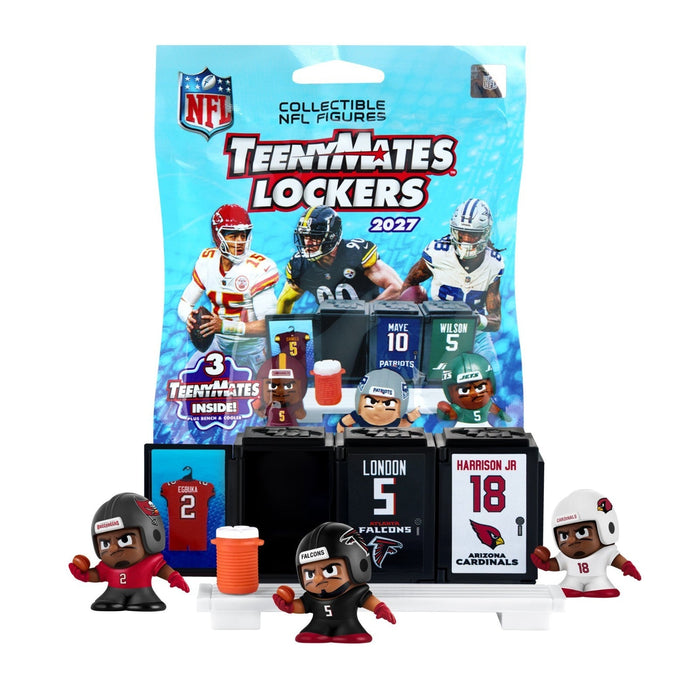 Party Animal NFL TeenyMates Series 14 Locker Room Set