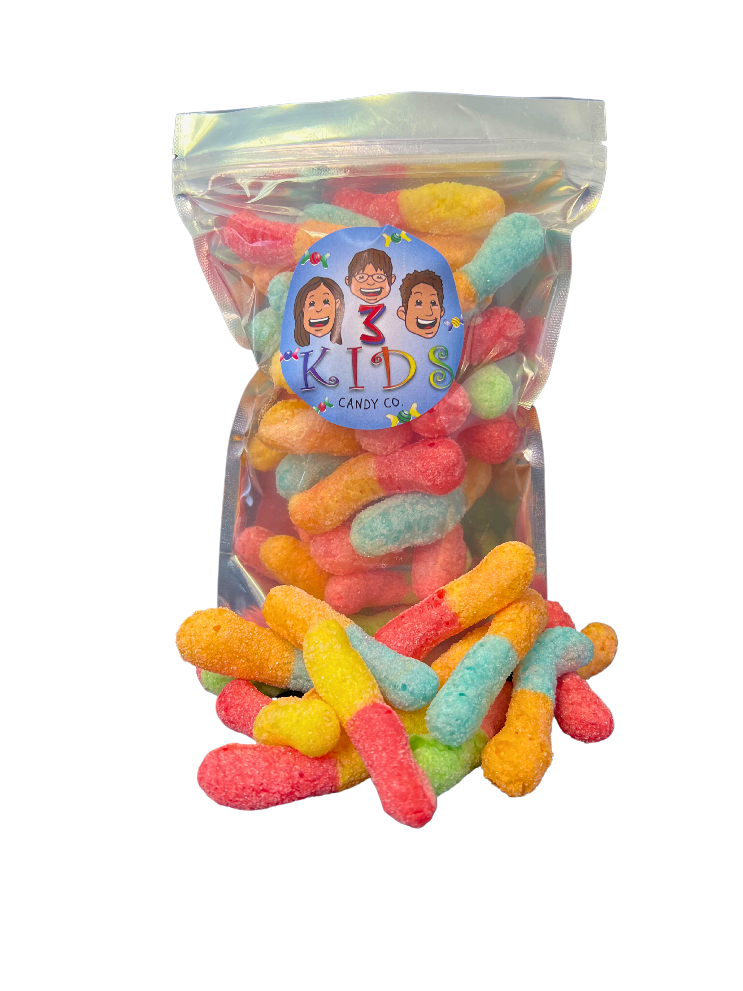 Freeze Dried Gummy Worms