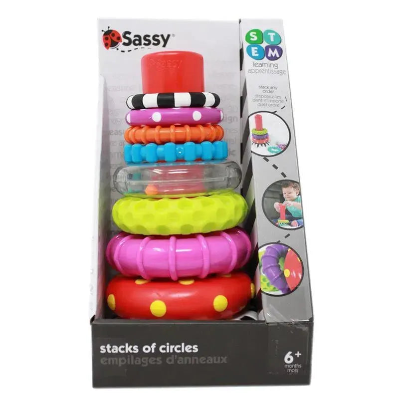 Stacks of Circles Infant Toddler Toy