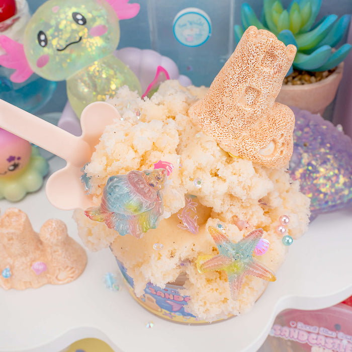 Kawaii Slime Company Sandcastle Cove Signature Dome Slime 10 oz