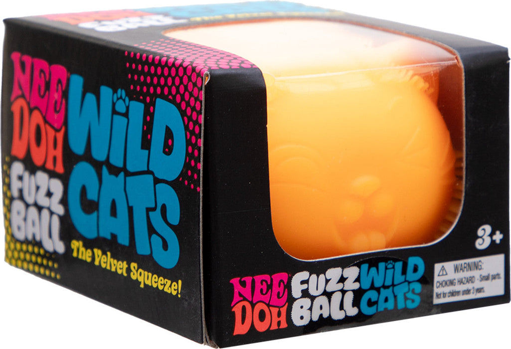 PRE ORDER (ARRIVES ON OR BEFORE FEBRUARY 15TH): Wild Cats Fuzz Balll NeeDoh