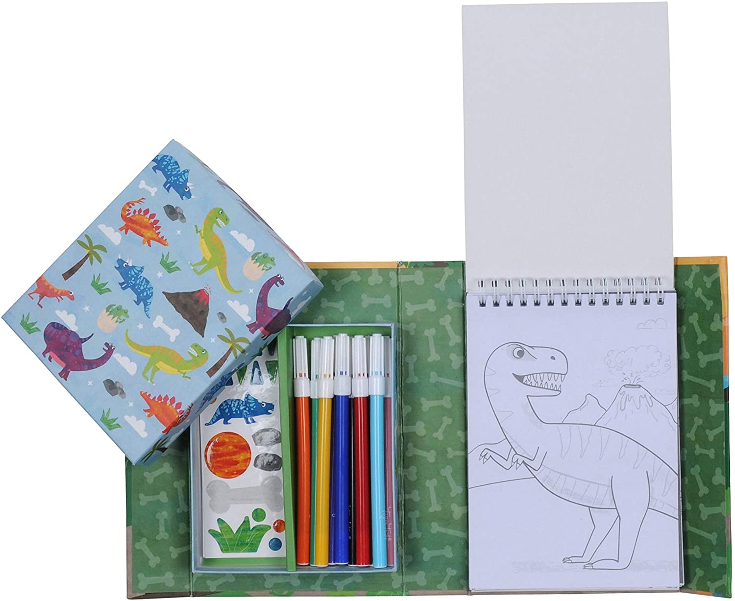 * Dinosaurs Coloring Set