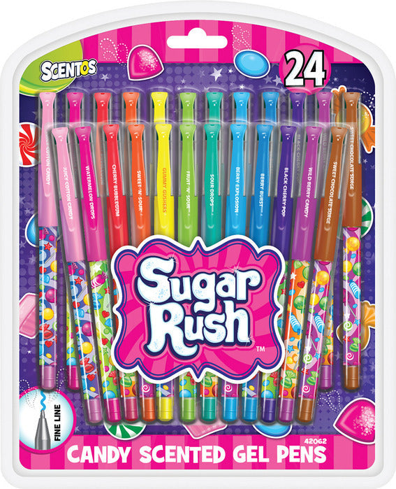 Sugar Rush 24pk Gel Pens