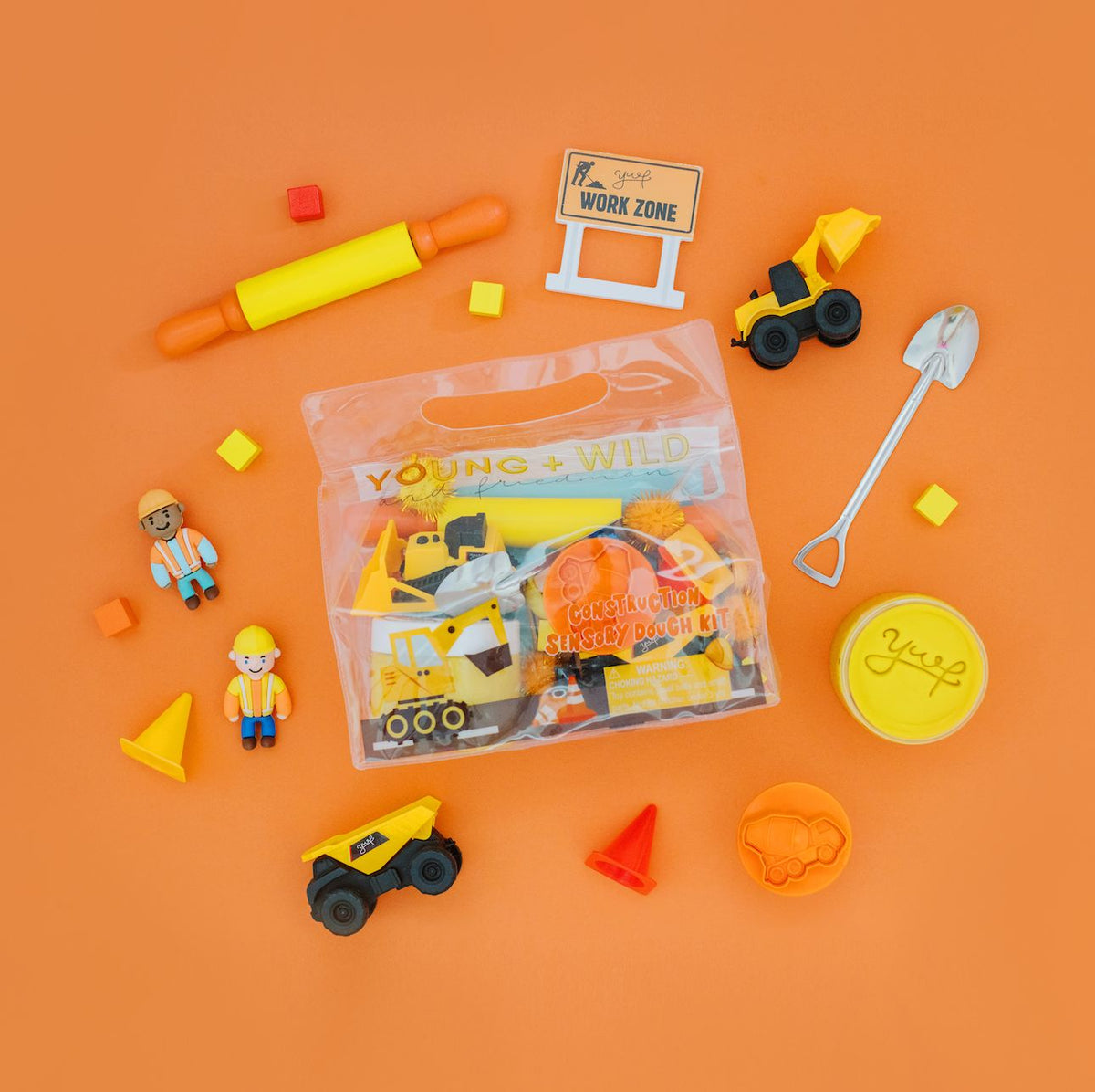 Construction Sensory Bag