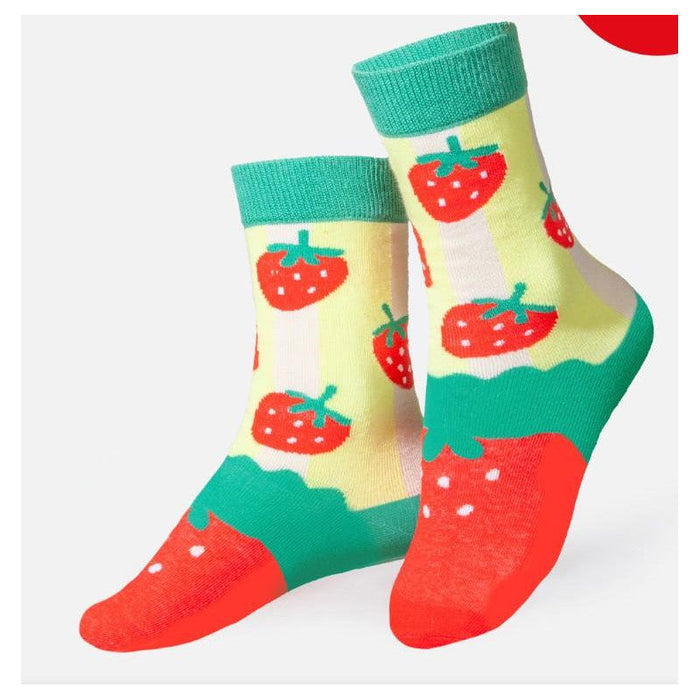 Kids' Berry Bites Colorful Crew Socks