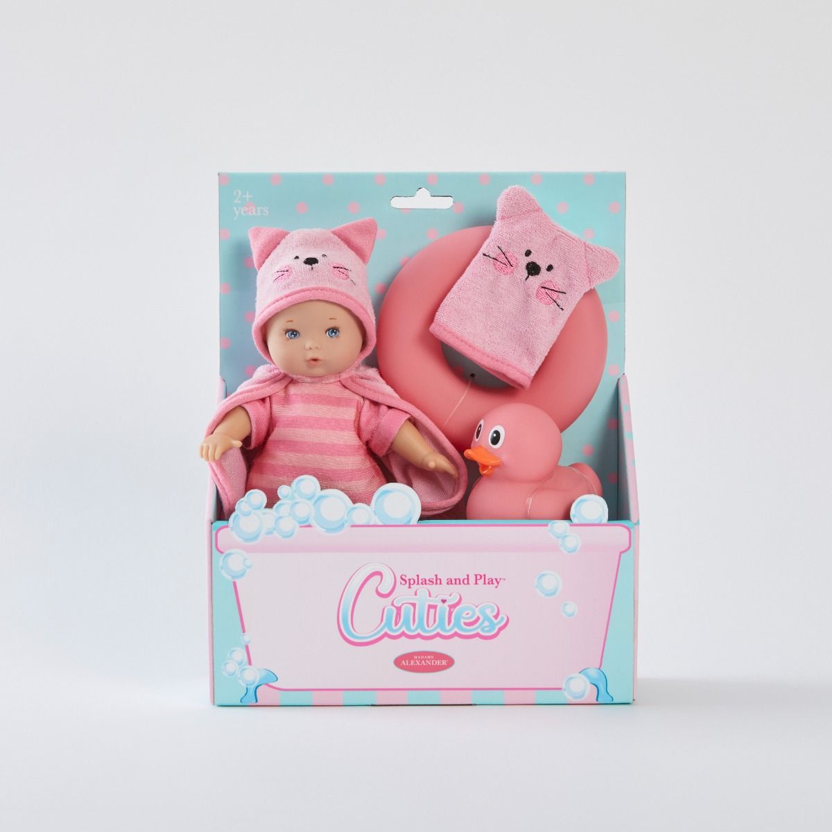 Madame Alexander: Splash and Play 8 inch Bath Doll Pink