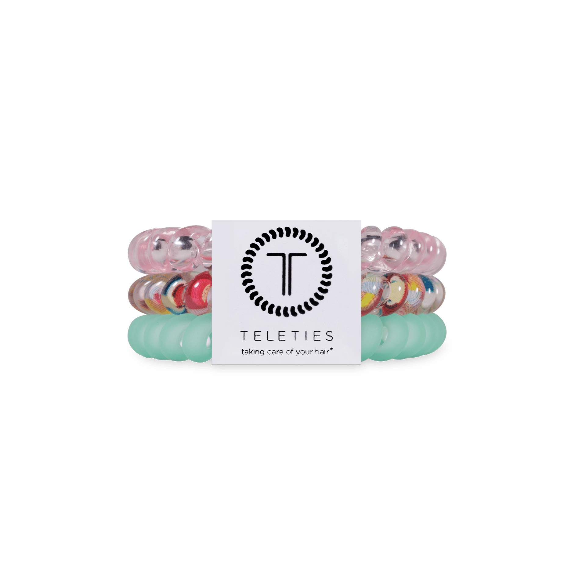 TELETIES Spring Splash Small Hair Ties