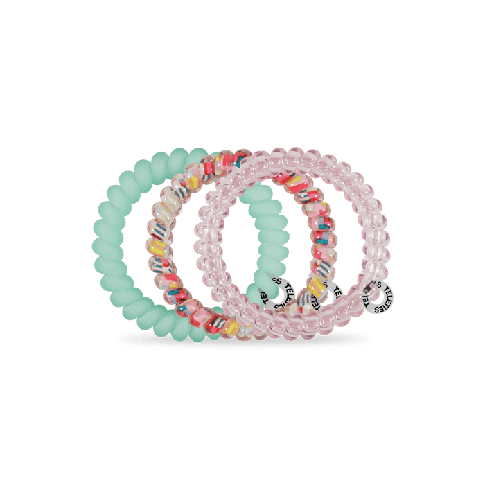 TELETIES Spring Splash Small Hair Ties