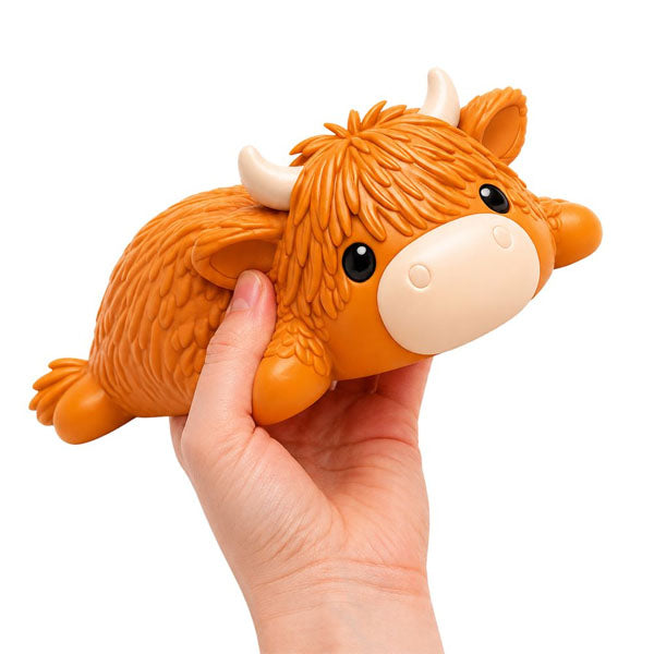 The Big Squij Highland Cow Squishy Fidget Toy