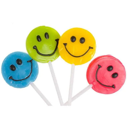 Squire Boone Teeny Smiley Face Lollipops