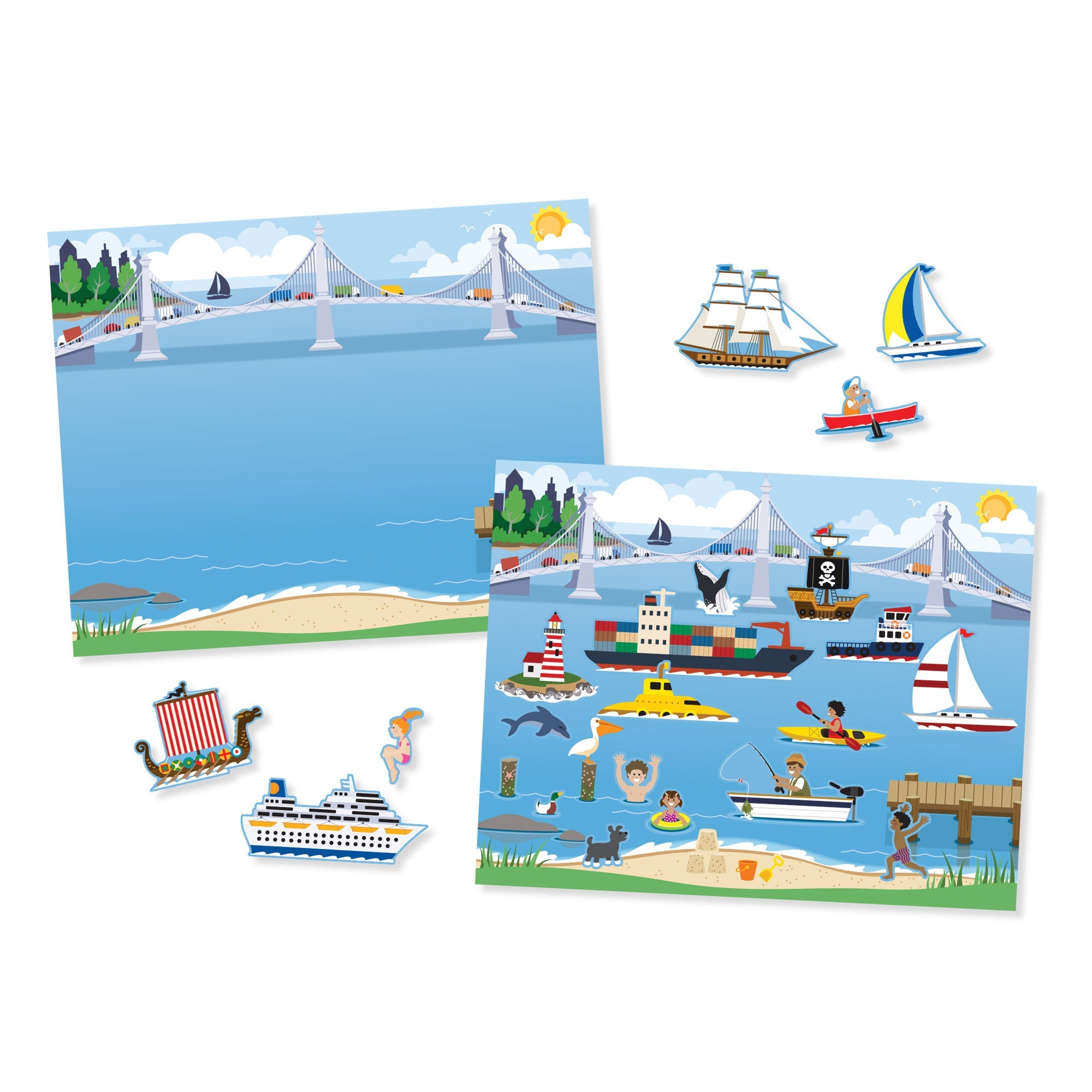 Melissa & Doug Sticker Pad Vehicles