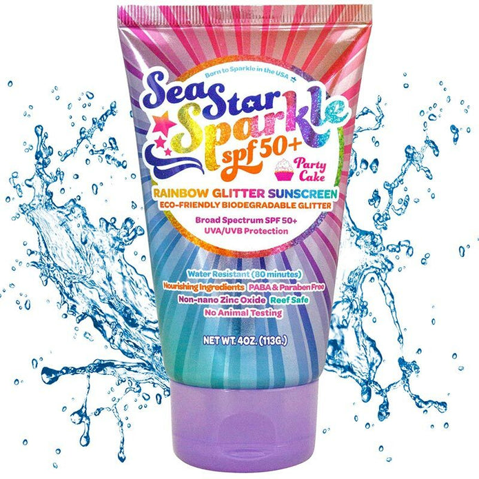 Rainbow Glitter Suncreen — Learning Express Gifts