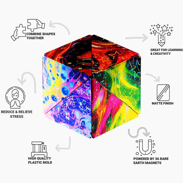 Shashibo Shape Shifting Box Cosmos