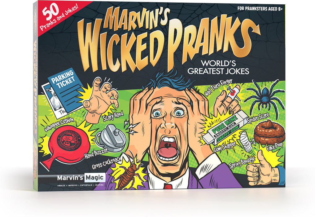 Marvin's Magic Wicked Pranks & Jokes Set
