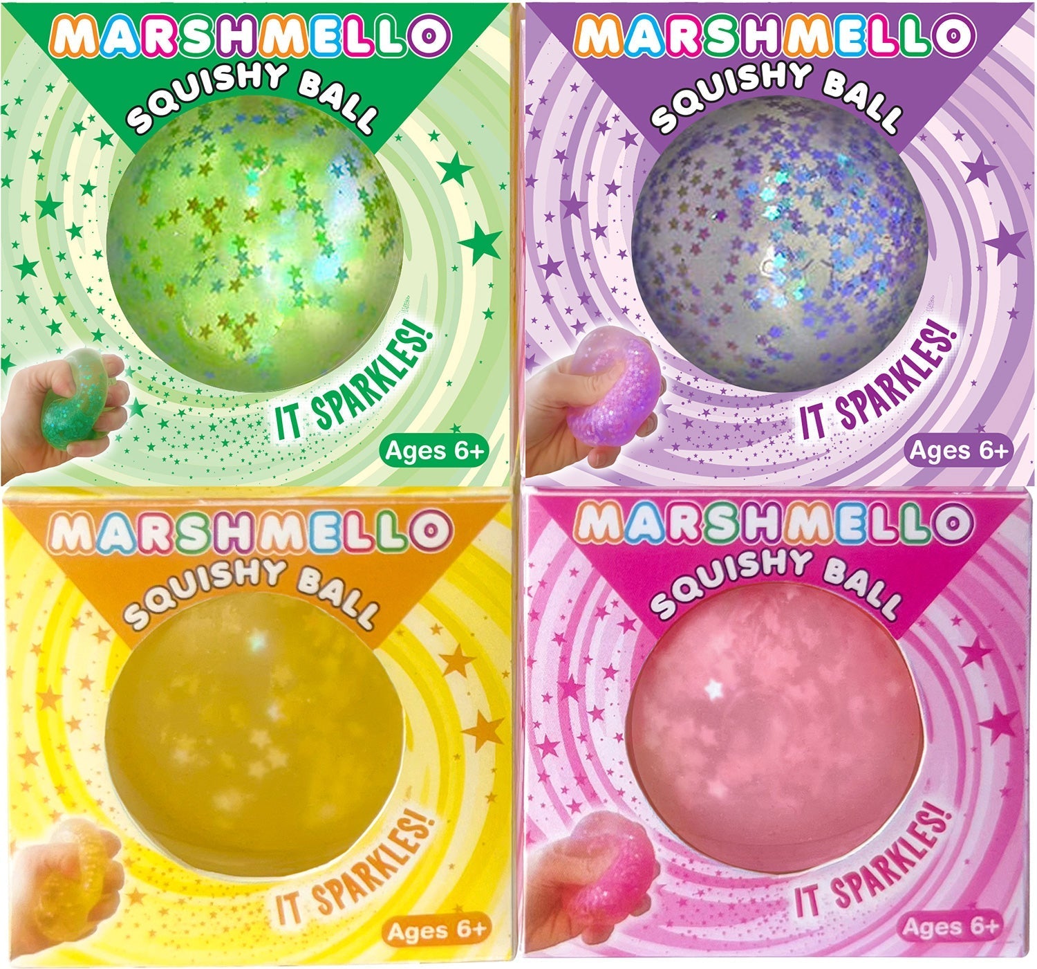 Marshmello Squishy Ball