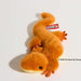 Douglas Sam Salamander Plush Toy Orange Stuffed Animal