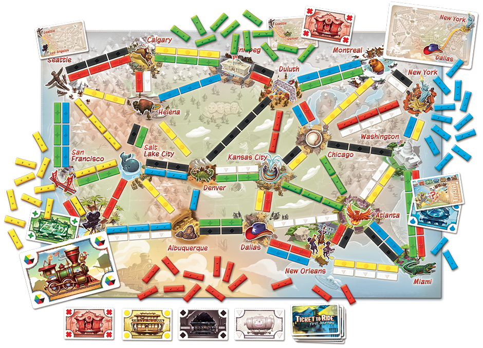 First Journey Ticket to Ride