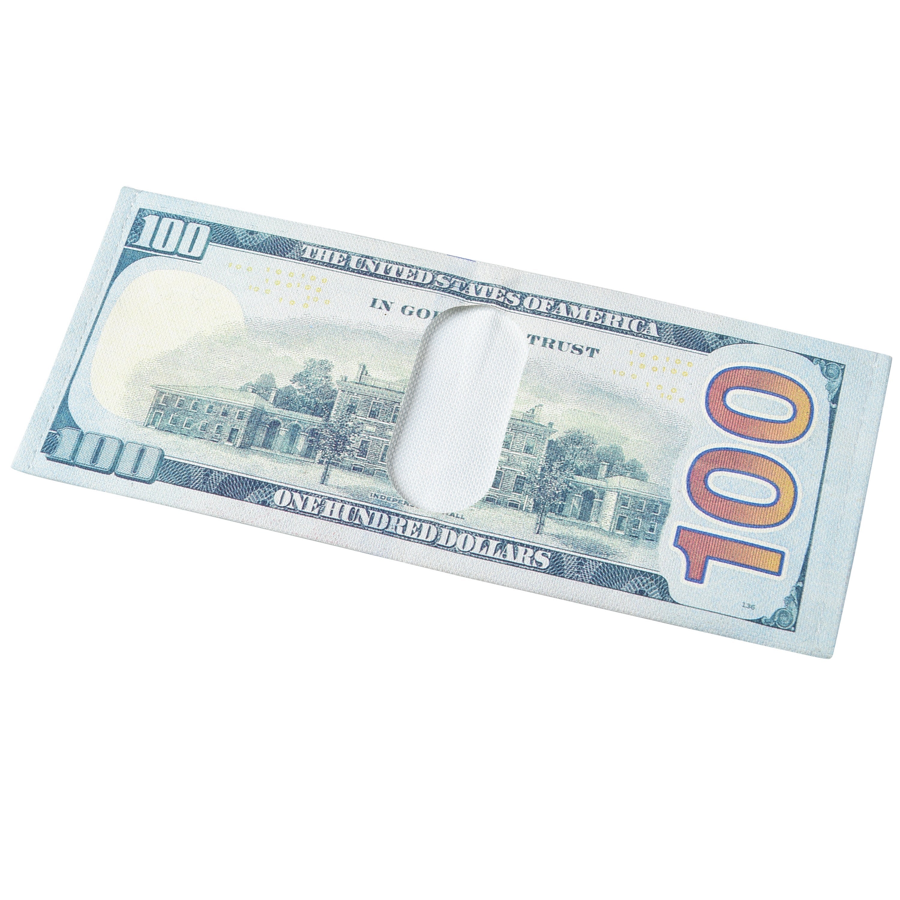 Big Spender Wallet Novelty Polyester Hundred Dollar Bill Design