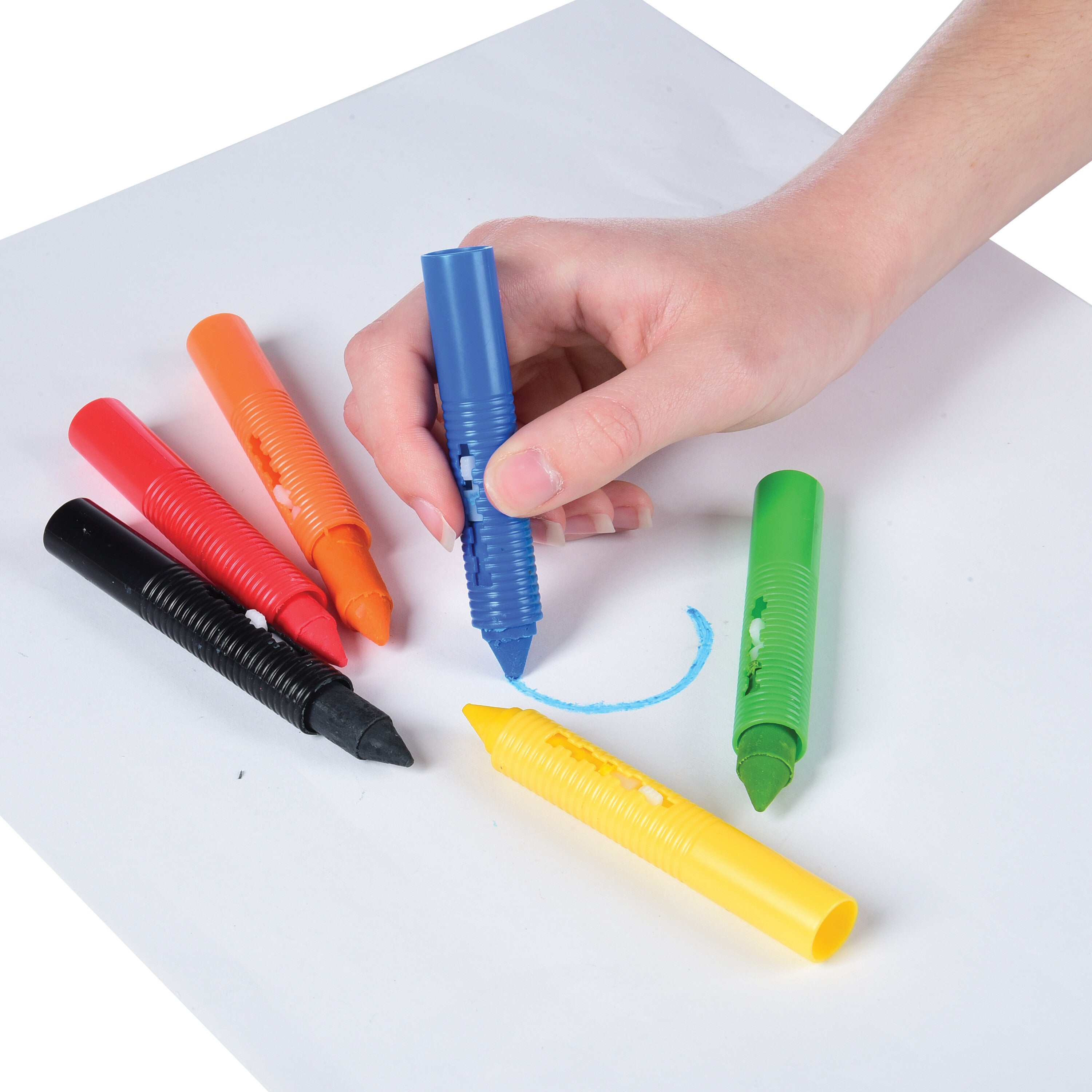 US Toy Bath Time Crayons Retractable 6-Pack
