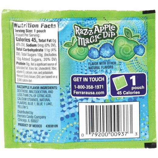 Lik-m-aid Fun Dip Candy 48 Pack Assorted Flavors