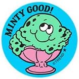 Minty Good! Mint Ice Cream Scratch 'n Sniff Stinky Stickers®