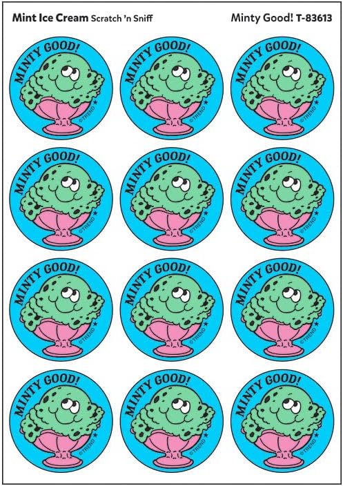 Minty Good! Mint Ice Cream Scratch 'n Sniff Stinky Stickers®