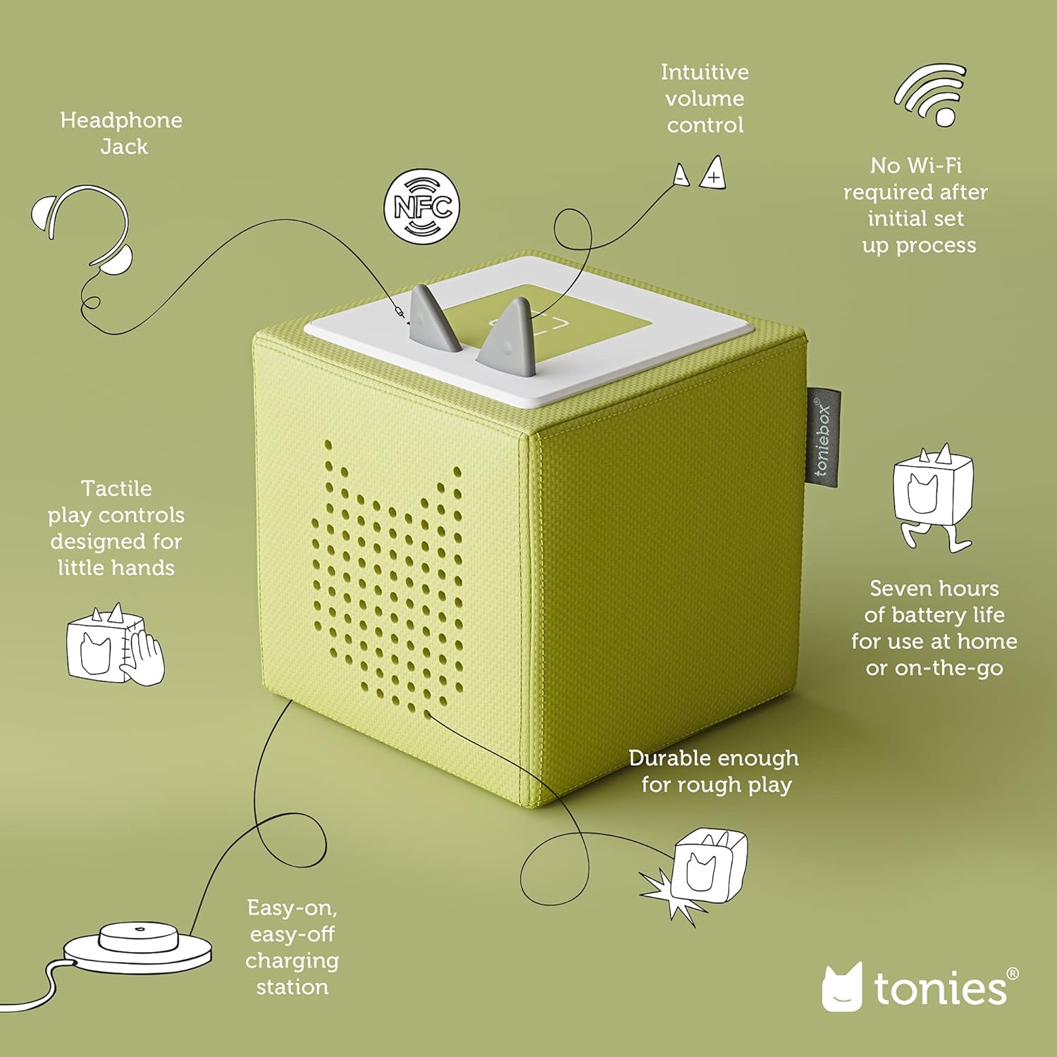 Toniebox Starter Green