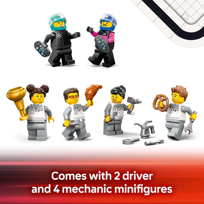F1 Garage & Mercedes &