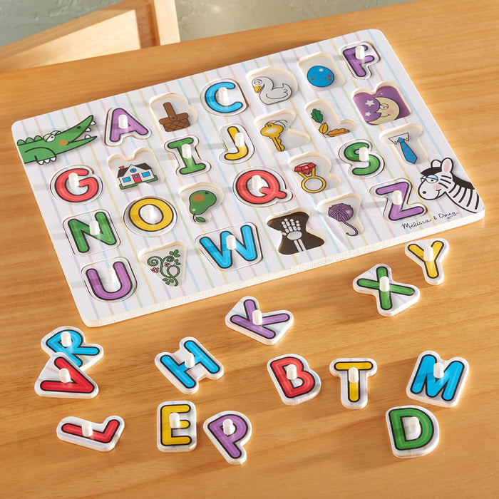 Alphabet Peg Puzzle