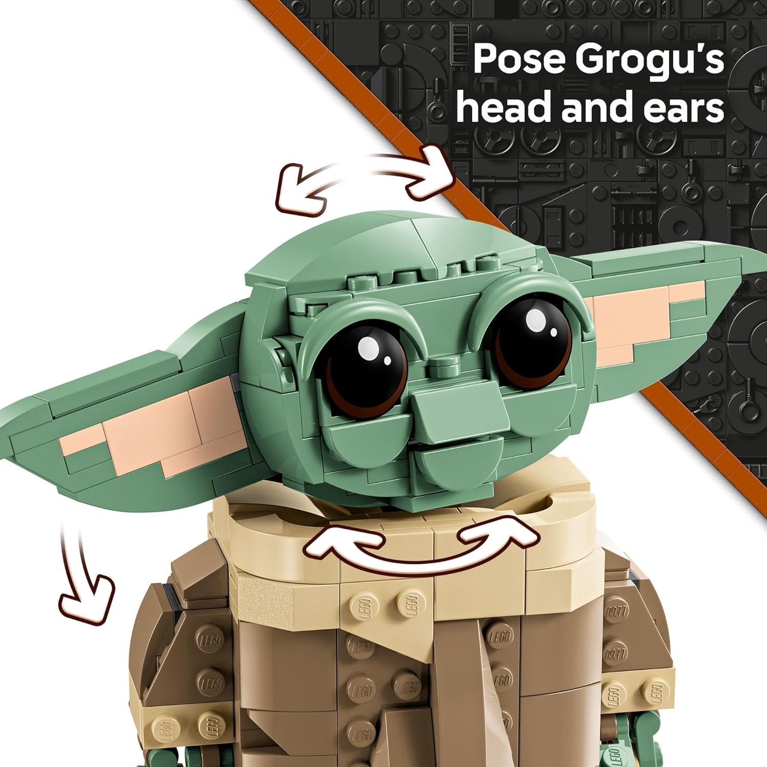 Grogu with Hover Pram
