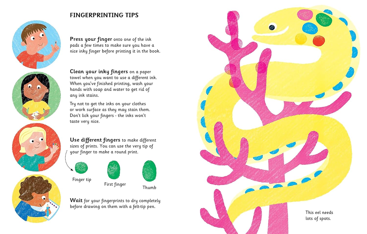 Fingerprint Activities Under Sea Book