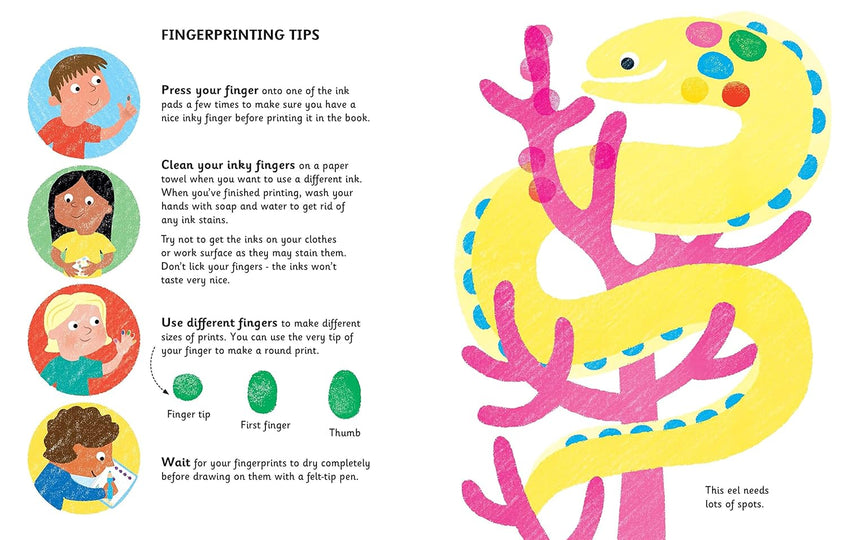 Fingerprint Activities Under Sea Book