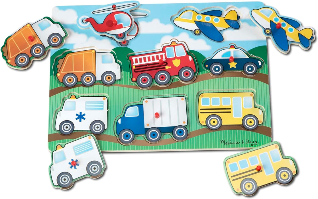 Vehicle Peg Puzzle