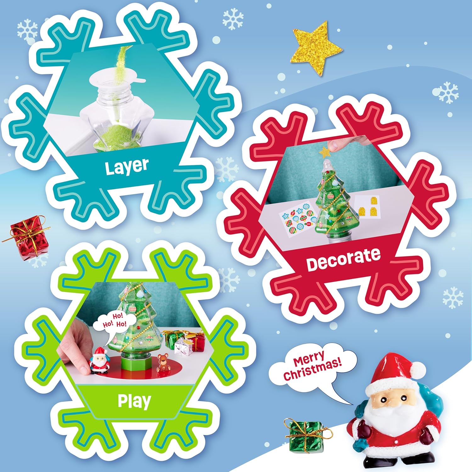 Sand Art Christmas Tree